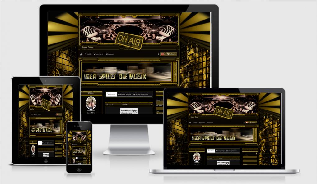 Musik Brewers Gold - CMS Portal Mobile